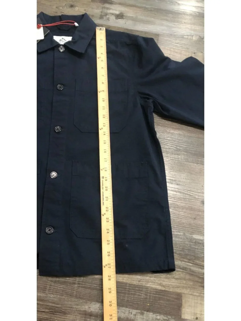 Alpine Heritage Mens Medium Navy Blue Utility Chore Jacket Shacket New with Tags